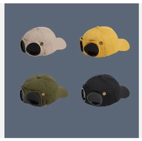 Aviator baseball cap with - aviator,