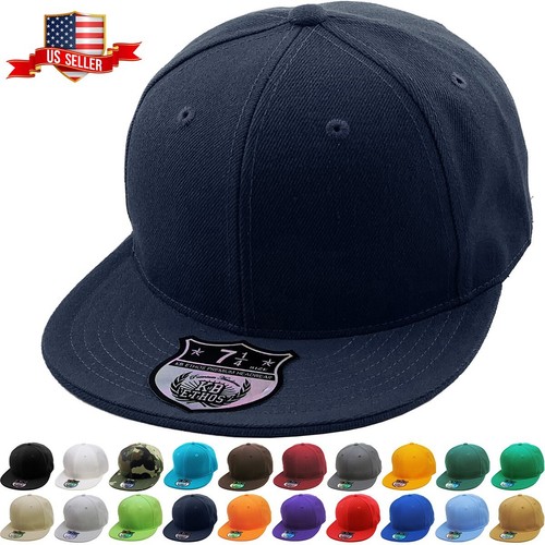 Premium solid fitted cap - premium,