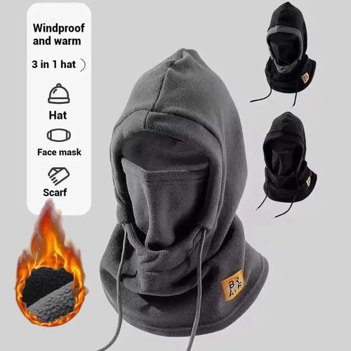 Winter warm hat with - 3-in-1,